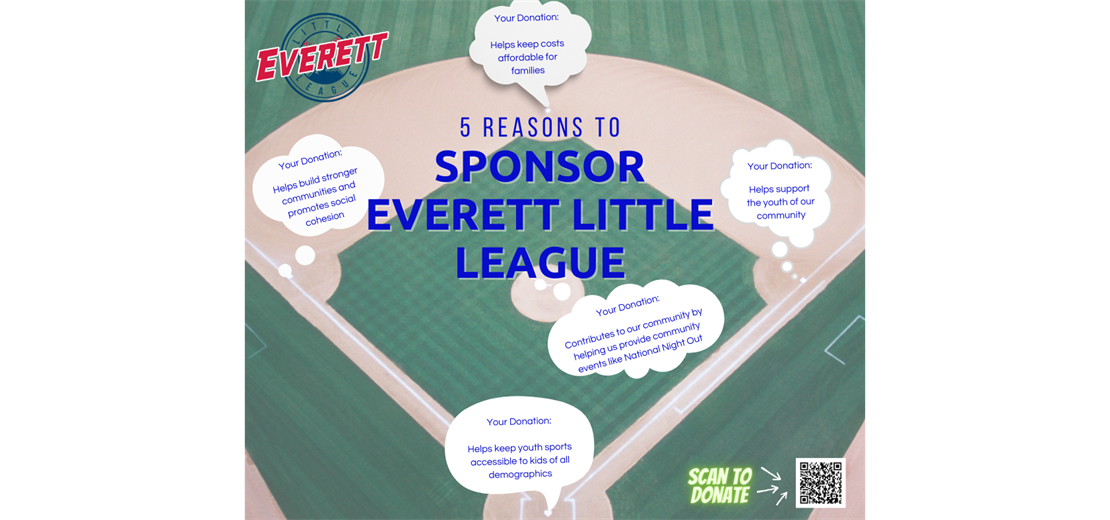 5 Reasons to Sponsor Everett Little League