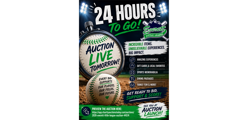 24 Hours until the Auction Goes Live