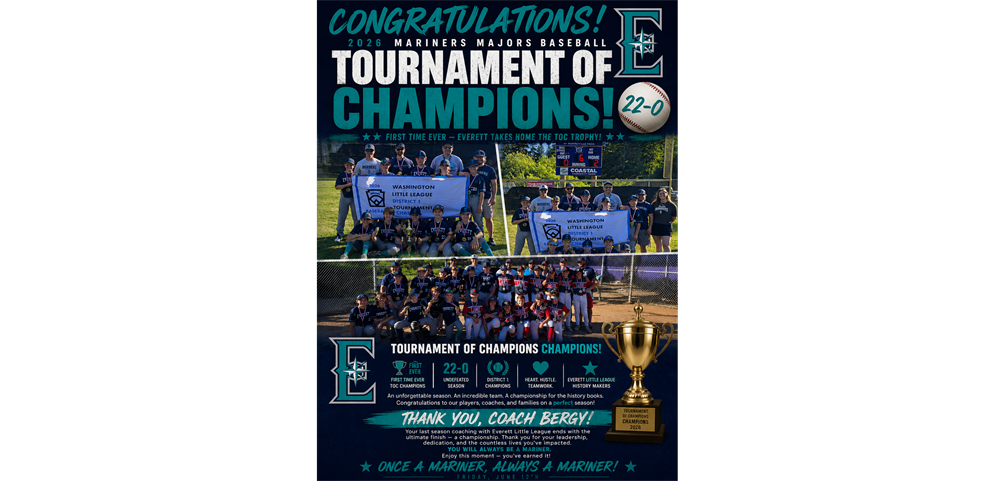 Mariners end an undefeated season with TOC Championship